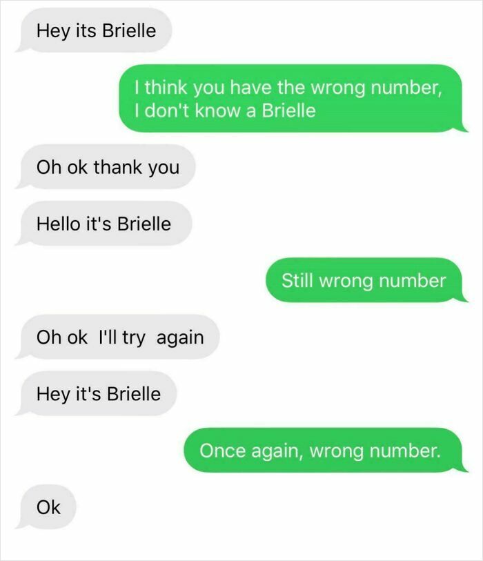 48 Wrong Number Texts That Escalated Into Absolutely Unhinged Conversations (New Pics) 48 Wrong Number Texts That Escalated Into Absolutely Unhinged Conversations (New Pics)