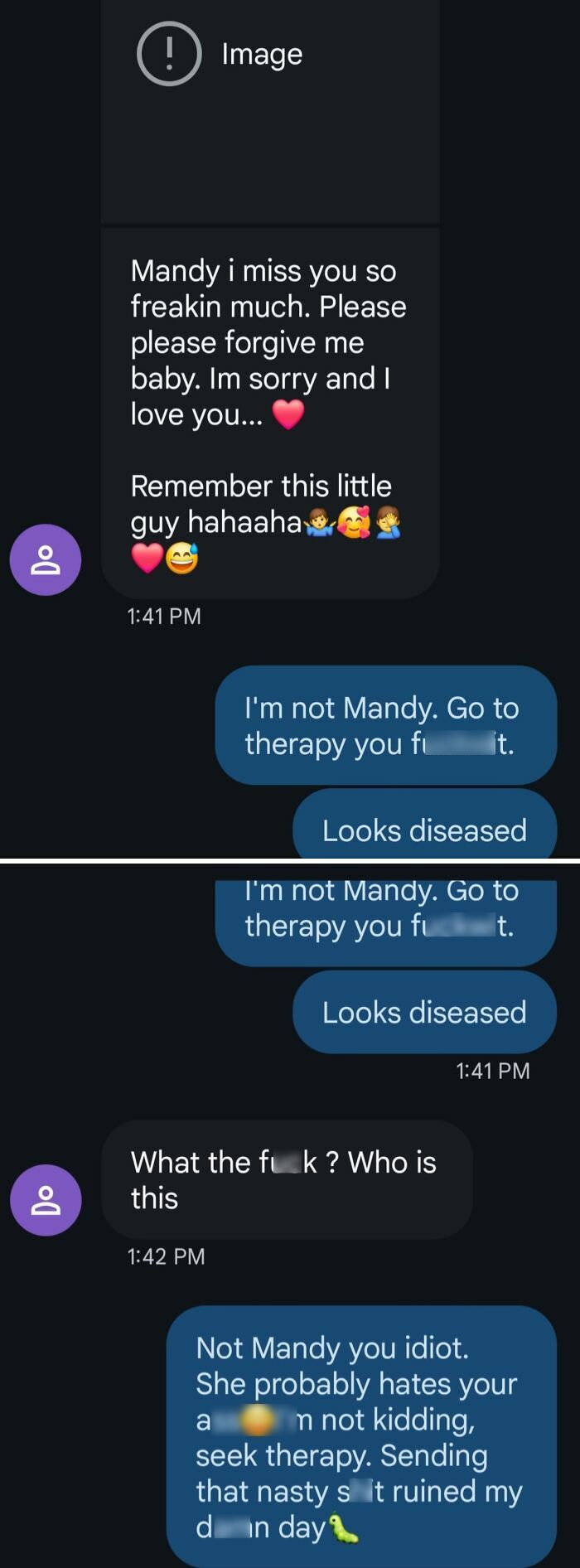 48 Wrong Number Texts That Escalated Into Absolutely Unhinged Conversations (New Pics) 48 Wrong Number Texts That Escalated Into Absolutely Unhinged Conversations (New Pics)