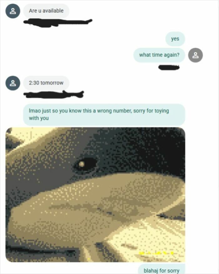 48 Wrong Number Texts That Escalated Into Absolutely Unhinged Conversations (New Pics) 48 Wrong Number Texts That Escalated Into Absolutely Unhinged Conversations (New Pics)