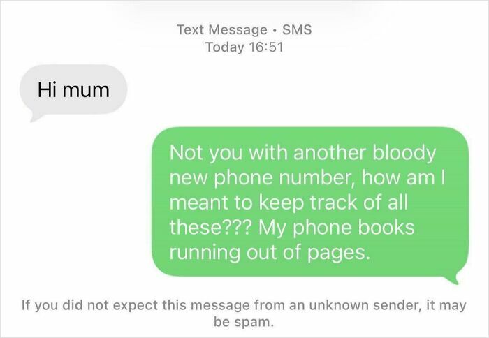 48 Wrong Number Texts That Escalated Into Absolutely Unhinged Conversations (New Pics) 48 Wrong Number Texts That Escalated Into Absolutely Unhinged Conversations (New Pics)