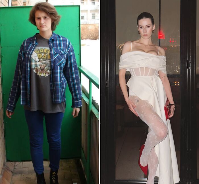 48 “Ugly Ducklings” Share The Incredible Transformations That Made Them Love Themselves