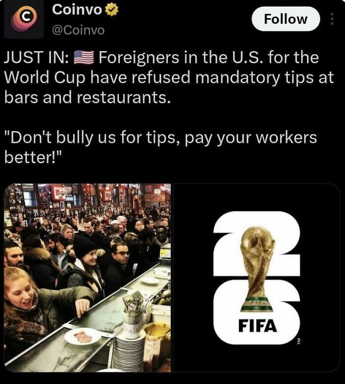 ‘End Tipping’: 93 Pics That Show Tipping Culture In The US Needs To Change (New Pics) ‘End Tipping’: 93 Pics That Show Tipping Culture In The US Needs To Change (New Pics)