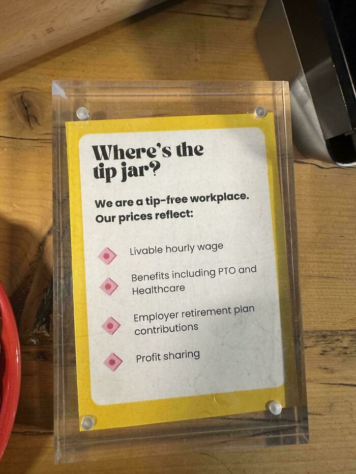‘End Tipping’: 93 Pics That Show Tipping Culture In The US Needs To Change (New Pics) ‘End Tipping’: 93 Pics That Show Tipping Culture In The US Needs To Change (New Pics)