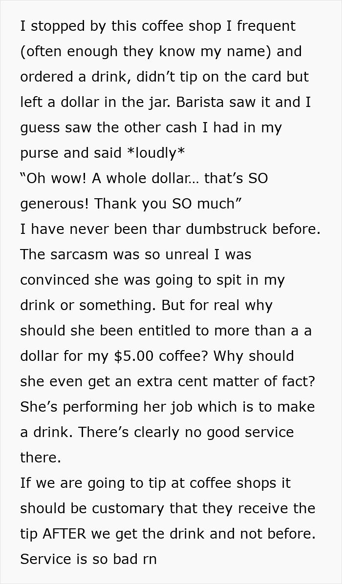 ‘End Tipping’: 93 Pics That Show Tipping Culture In The US Needs To Change (New Pics) ‘End Tipping’: 93 Pics That Show Tipping Culture In The US Needs To Change (New Pics)