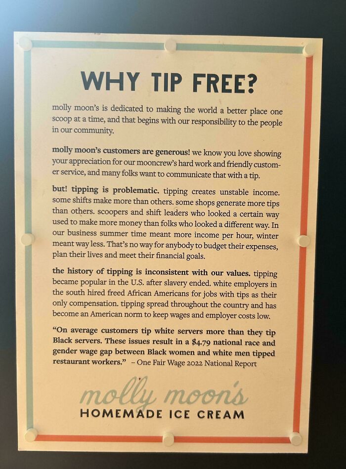 ‘End Tipping’: 93 Pics That Show Tipping Culture In The US Needs To Change (New Pics) ‘End Tipping’: 93 Pics That Show Tipping Culture In The US Needs To Change (New Pics)