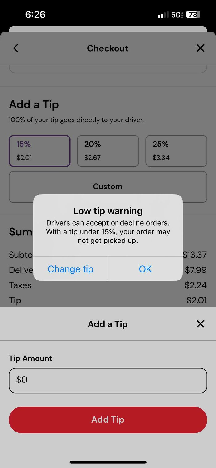 ‘End Tipping’: 93 Pics That Show Tipping Culture In The US Needs To Change (New Pics) ‘End Tipping’: 93 Pics That Show Tipping Culture In The US Needs To Change (New Pics)