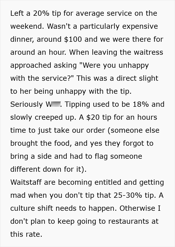 ‘End Tipping’: 93 Pics That Show Tipping Culture In The US Needs To Change (New Pics) ‘End Tipping’: 93 Pics That Show Tipping Culture In The US Needs To Change (New Pics)