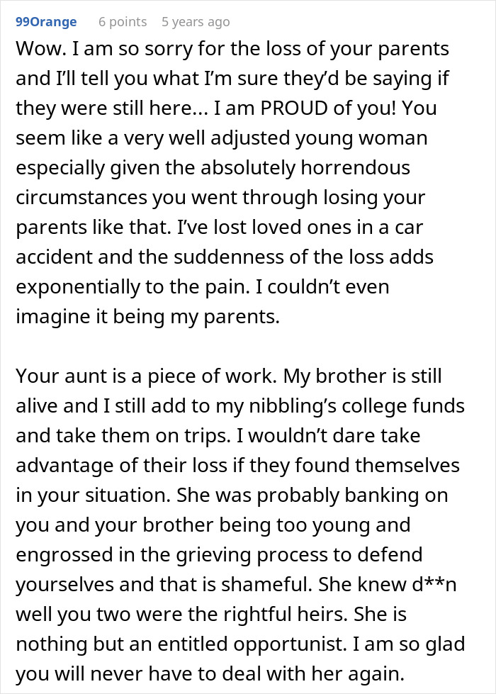 Entitled Aunt Tries Taking Over Home And Job Of Her Late Sister, Her Kids Do The Perfect Thing