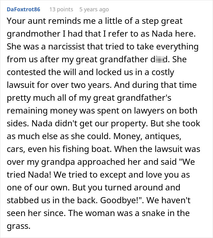 Entitled Aunt Tries Taking Over Home And Job Of Her Late Sister, Her Kids Do The Perfect Thing
