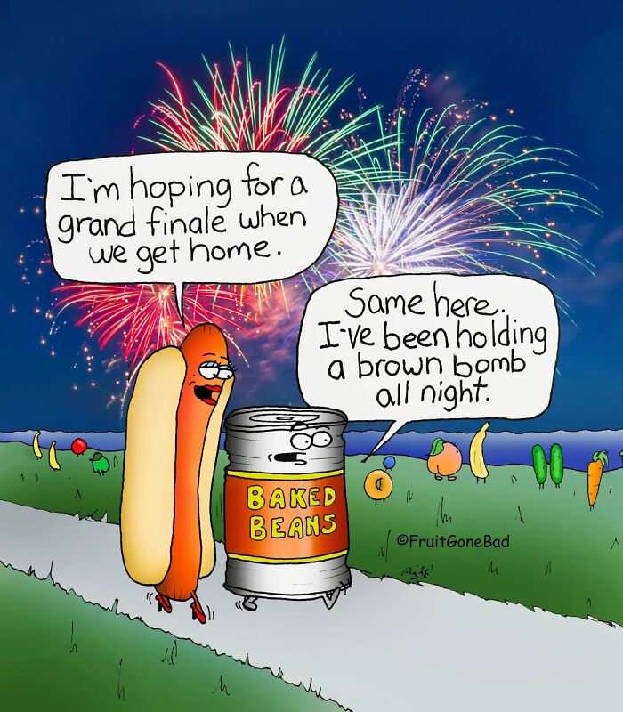&ldquo;Fruit Gone Bad&rdquo;: 43 Funny Comics That Bring Produce And Objects To Life (New Pics)