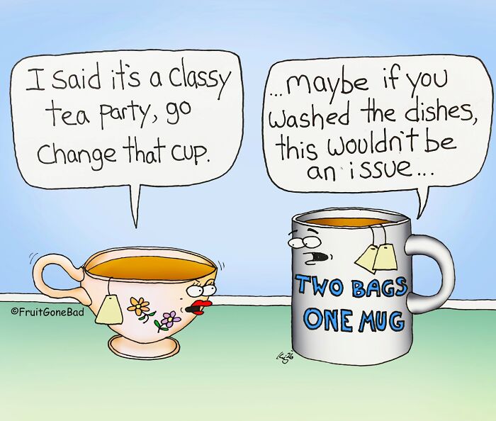 &ldquo;Fruit Gone Bad&rdquo;: 43 Funny Comics That Bring Produce And Objects To Life (New Pics)