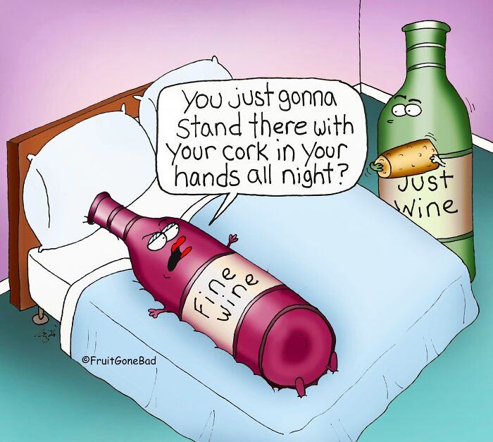 &ldquo;Fruit Gone Bad&rdquo;: 43 Funny Comics That Bring Produce And Objects To Life (New Pics)