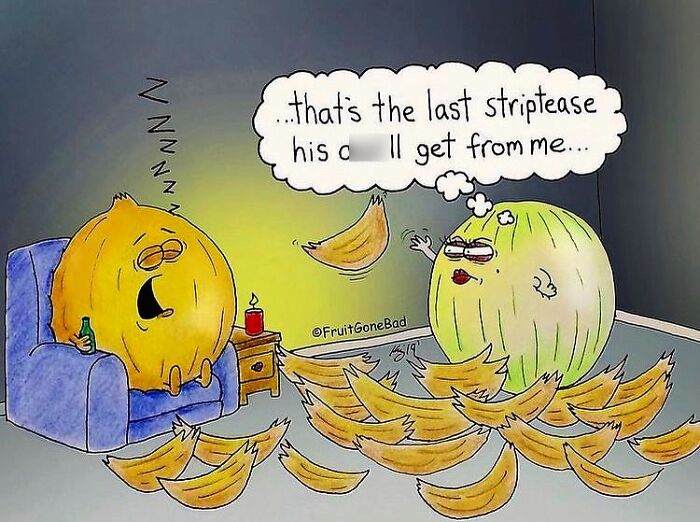 &ldquo;Fruit Gone Bad&rdquo;: 43 Funny Comics That Bring Produce And Objects To Life (New Pics)