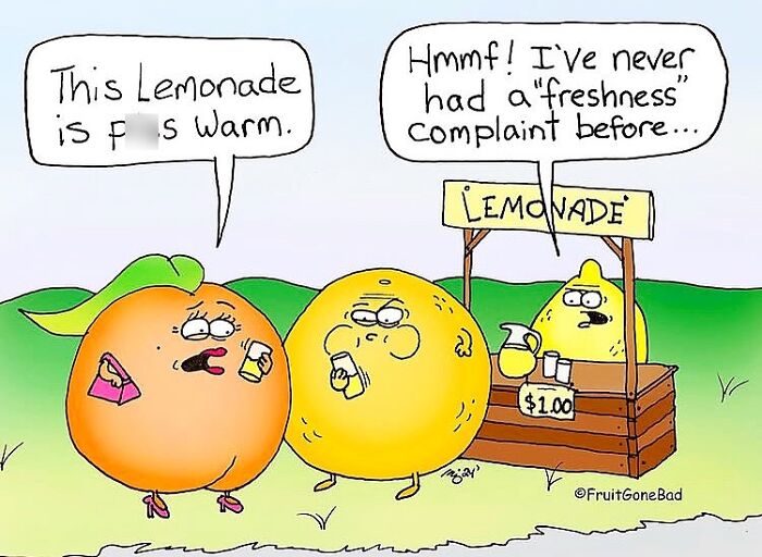 &ldquo;Fruit Gone Bad&rdquo;: 43 Funny Comics That Bring Produce And Objects To Life (New Pics)
