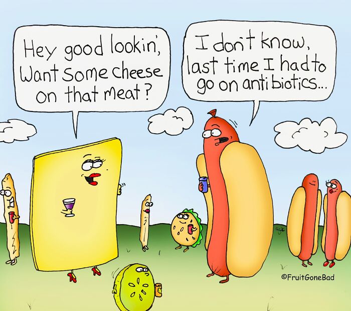 &ldquo;Fruit Gone Bad&rdquo;: 43 Funny Comics That Bring Produce And Objects To Life (New Pics)