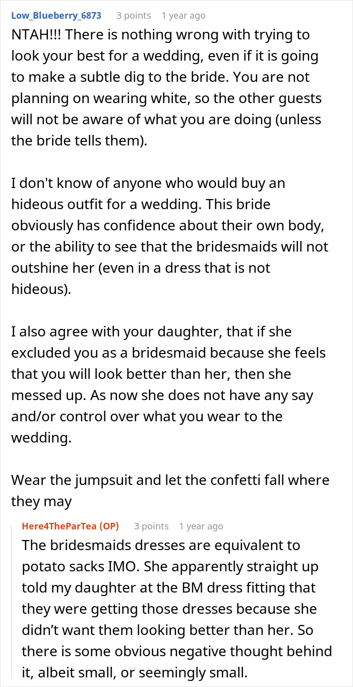 Woman Plans To Upstage Jealous SIL At Her Own Wedding After She’s Excluded Due To Losing Weight