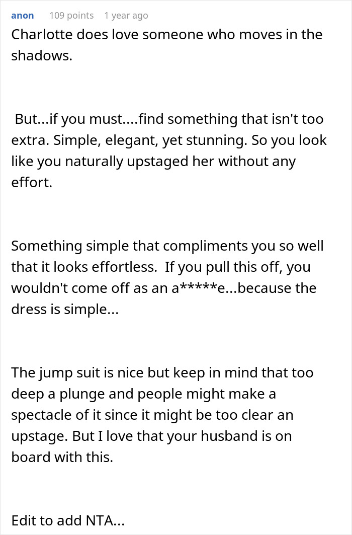 Woman Plans To Upstage Jealous SIL At Her Own Wedding After She’s Excluded Due To Losing Weight