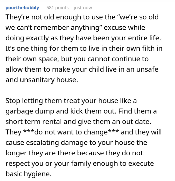 Filthy Parents Move In With Daughter, Turn Her Clean Family Home Into A Cockroach-Filled Disaster Filthy Parents Move In With Daughter, Turn Her Clean Family Home Into A Cockroach-Filled Disaster