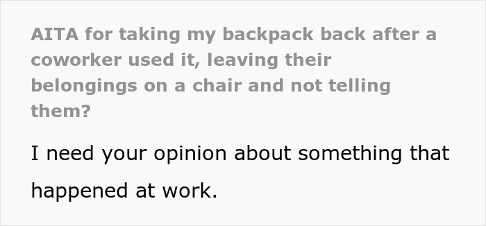 Cleaner Helps Herself To Teacher’s Lost Backpack, Gets Mad When The Owner Helps Herself To It Too Cleaner Helps Herself To Teacher’s Lost Backpack, Gets Mad When The Owner Helps Herself To It Too