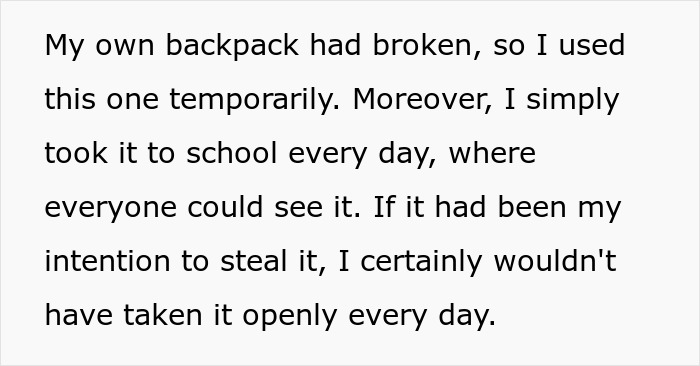 Cleaner Helps Herself To Teacher’s Lost Backpack, Gets Mad When The Owner Helps Herself To It Too Cleaner Helps Herself To Teacher’s Lost Backpack, Gets Mad When The Owner Helps Herself To It Too