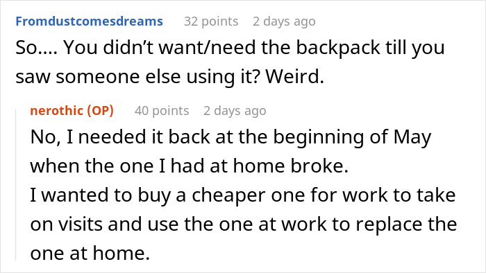 Cleaner Helps Herself To Teacher’s Lost Backpack, Gets Mad When The Owner Helps Herself To It Too Cleaner Helps Herself To Teacher’s Lost Backpack, Gets Mad When The Owner Helps Herself To It Too
