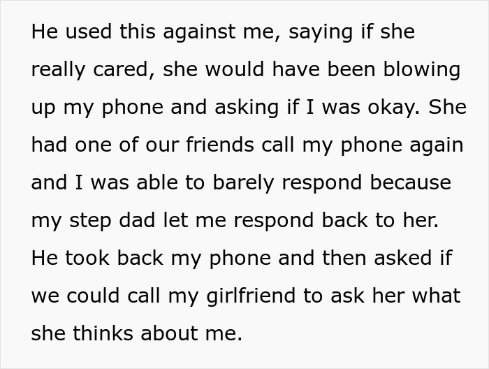 Stepdad Kicks 22YO Out 3 Times In 4 Years, 22YO Faces Homeless Again As Fam Doesn’t Approve Of GF Stepdad Kicks 22YO Out 3 Times In 4 Years, 22YO Faces Homeless Again As Fam Doesn’t Approve Of GF