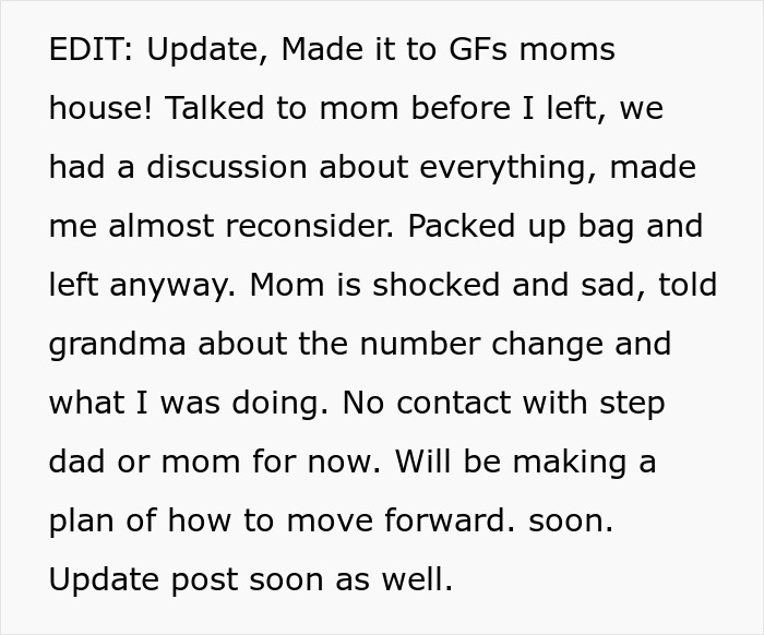 Stepdad Kicks 22YO Out 3 Times In 4 Years, 22YO Faces Homeless Again As Fam Doesn’t Approve Of GF Stepdad Kicks 22YO Out 3 Times In 4 Years, 22YO Faces Homeless Again As Fam Doesn’t Approve Of GF