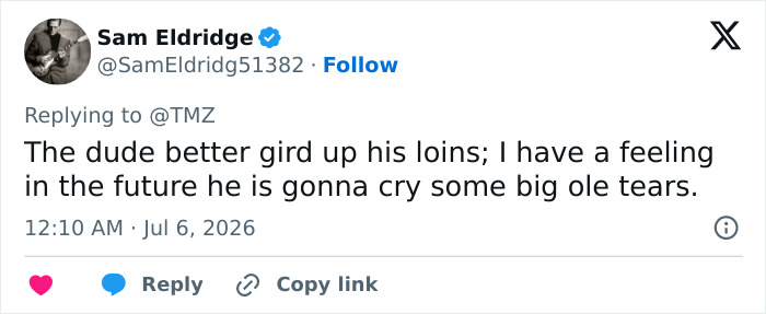 Internet Trolls Travis Kelce For Crying During Wedding Vows With Taylor Swift: “Gonna Cry Big In The Future” Internet Trolls Travis Kelce For Crying During Wedding Vows With Taylor Swift: “Gonna Cry Big In The Future”