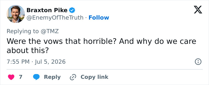 Internet Trolls Travis Kelce For Crying During Wedding Vows With Taylor Swift: “Gonna Cry Big In The Future” Internet Trolls Travis Kelce For Crying During Wedding Vows With Taylor Swift: “Gonna Cry Big In The Future”