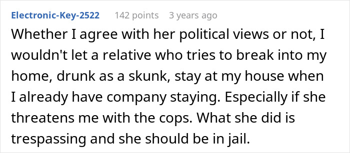 Aunt Shows Up Unannounced At 2 AM And Demands Housing, Then Makes The Biggest Mistake Aunt Shows Up Unannounced At 2 AM And Demands Housing, Then Makes The Biggest Mistake