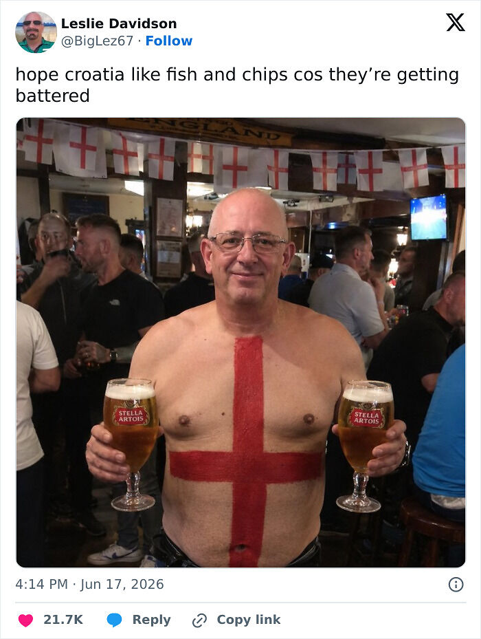 83 Of The Funniest World Cup Tweets That Have Football Fans Belly-Laughing
