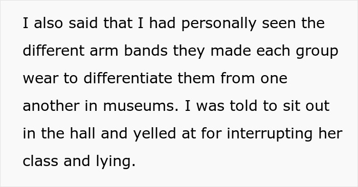 A History Teacher Can’t Accept She’s Wrong After An 8th Grader Outsmarts Her, Gets Put In Her Place A History Teacher Can’t Accept She’s Wrong After An 8th Grader Outsmarts Her, Gets Put In Her Place