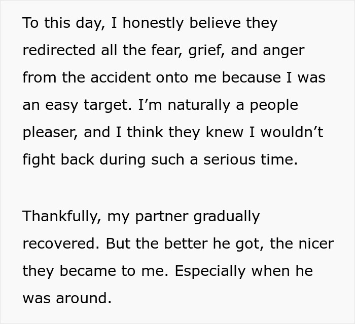 Woman’s Partner Ends Up In A Coma, His Family Does Something She Never Saw Coming: “I Was An Easy Target” Woman’s Partner Ends Up In A Coma, His Family Does Something She Never Saw Coming: “I Was An Easy Target”