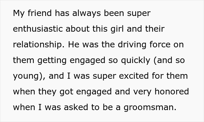 Guy Cancels Wedding For Another Woman, Angry Groomsman Wants Back $850 That He Spent On All Expenses