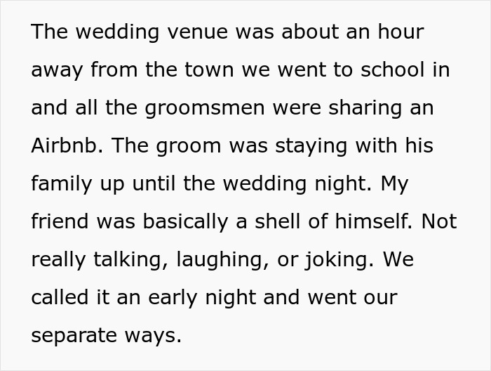 Guy Cancels Wedding For Another Woman, Angry Groomsman Wants Back $850 That He Spent On All Expenses