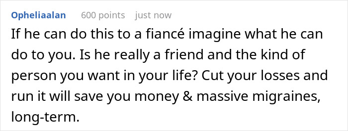Guy Cancels Wedding For Another Woman, Angry Groomsman Wants Back $850 That He Spent On All Expenses