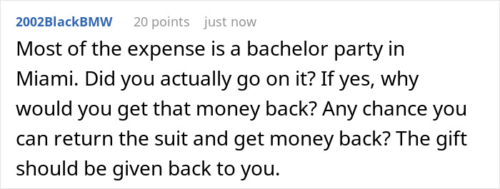 Guy Cancels Wedding For Another Woman, Angry Groomsman Wants Back $850 That He Spent On All Expenses