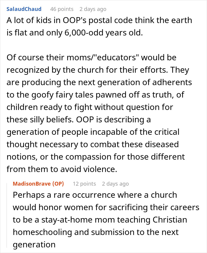 Church Enforces Homeschooling Ideology, 18YO Upset That They Cancel Their Own Graduation Tradition Church Enforces Homeschooling Ideology, 18YO Upset That They Cancel Their Own Graduation Tradition