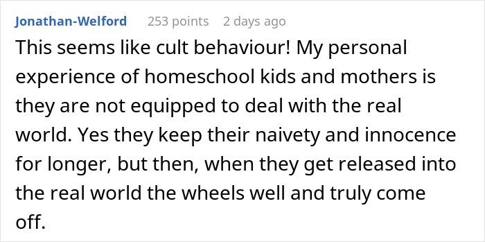 Church Enforces Homeschooling Ideology, 18YO Upset That They Cancel Their Own Graduation Tradition Church Enforces Homeschooling Ideology, 18YO Upset That They Cancel Their Own Graduation Tradition