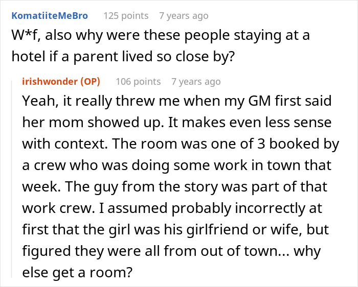 Childish Hotel Guest Tries To Bait Clerk Into Snapping, Ends Up Getting Herself Thrown Out Childish Hotel Guest Tries To Bait Clerk Into Snapping, Ends Up Getting Herself Thrown Out