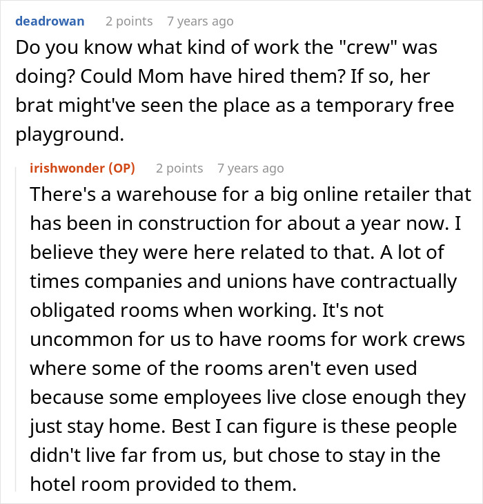Childish Hotel Guest Tries To Bait Clerk Into Snapping, Ends Up Getting Herself Thrown Out Childish Hotel Guest Tries To Bait Clerk Into Snapping, Ends Up Getting Herself Thrown Out