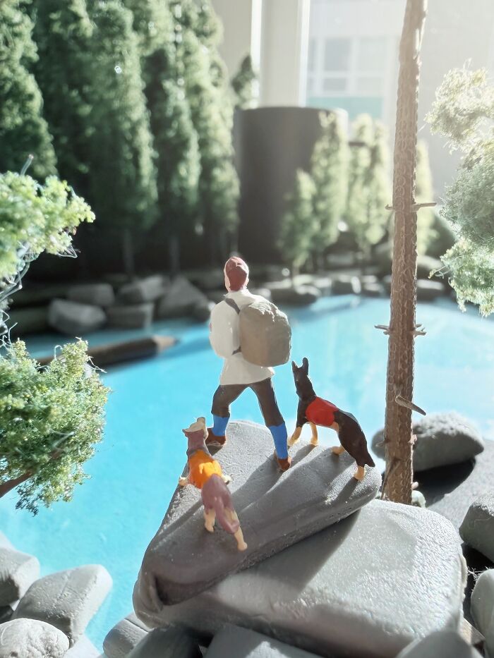 Artist Derrick Lin Turns His Office Desk Into Intricate Diorama Sets (36 New Pics)