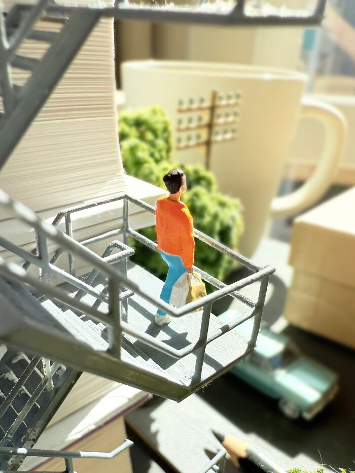 Artist Derrick Lin Turns His Office Desk Into Intricate Diorama Sets (36 New Pics)