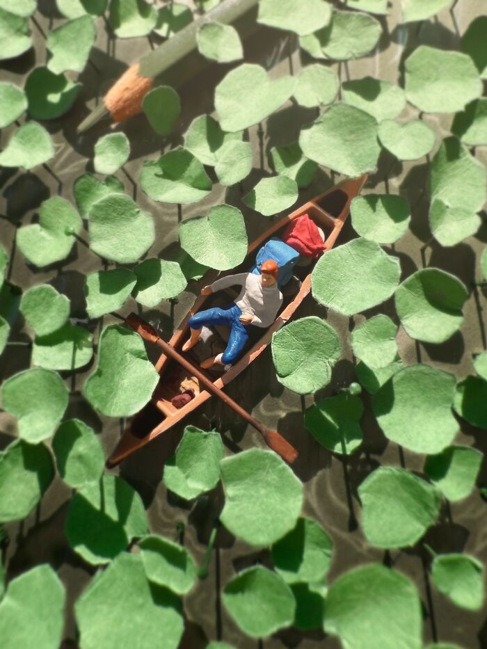 Artist Derrick Lin Turns His Office Desk Into Intricate Diorama Sets (36 New Pics)