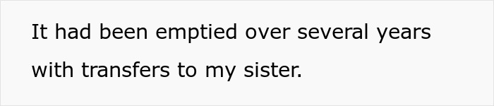 Woman Wants An Apology After Learning Sis Received Her College Fund, Family Says She Should Move On Woman Wants An Apology After Learning Sis Received Her College Fund, Family Says She Should Move On
