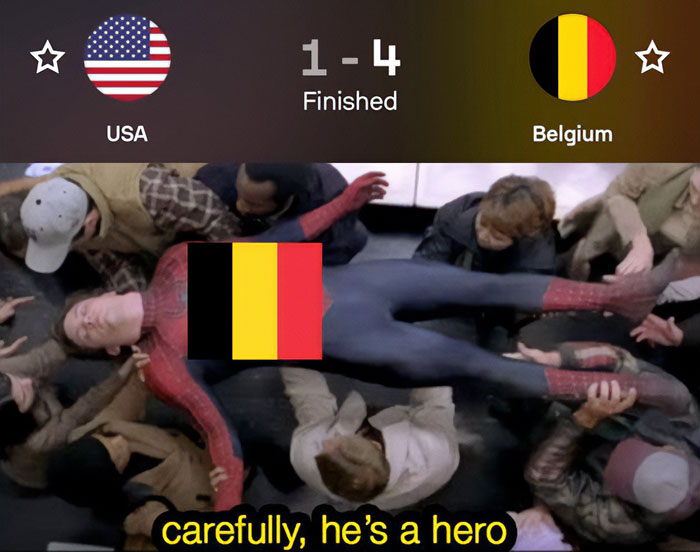 USA Eliminated In “Humiliating, Degrading Fashion” From The World Cup—Belgium And Netizens’ Brutal Responses USA Eliminated In “Humiliating, Degrading Fashion” From The World Cup—Belgium And Netizens’ Brutal Responses