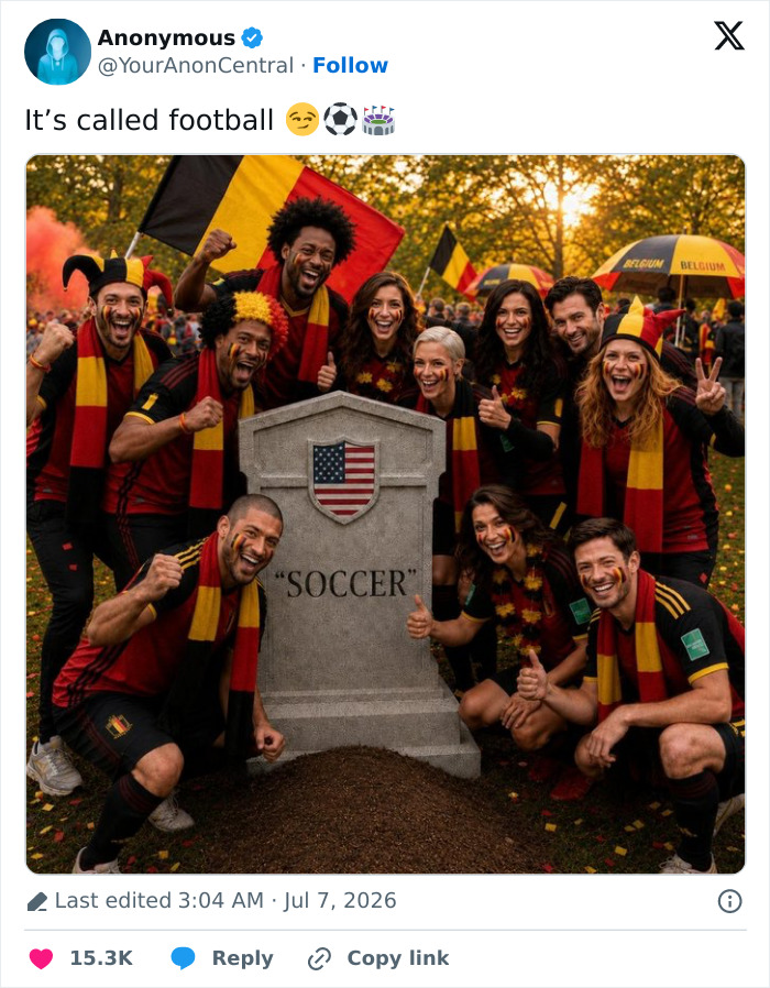 USA Eliminated In “Humiliating, Degrading Fashion” From The World Cup—Belgium And Netizens’ Brutal Responses USA Eliminated In “Humiliating, Degrading Fashion” From The World Cup—Belgium And Netizens’ Brutal Responses