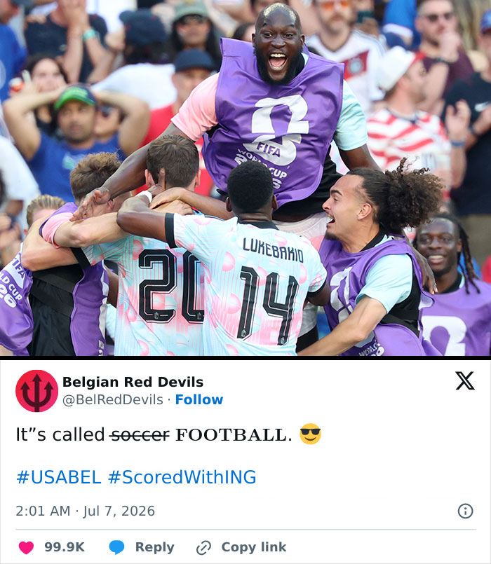 USA Eliminated In “Humiliating, Degrading Fashion” From The World Cup—Belgium And Netizens’ Brutal Responses USA Eliminated In “Humiliating, Degrading Fashion” From The World Cup—Belgium And Netizens’ Brutal Responses