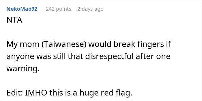 Woman Asks BF To Respect Chopstick Etiquette, He Responds By Switching To Forks Out Of Spite