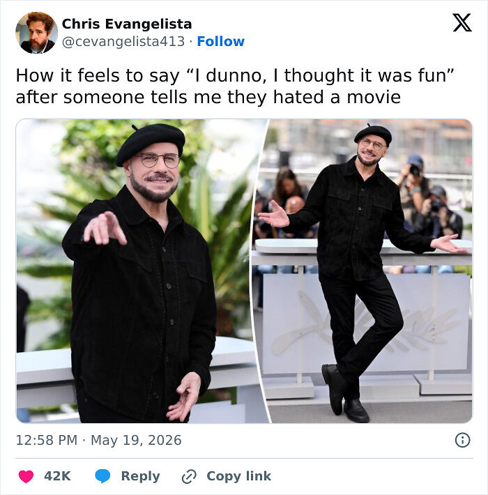 80 Hilarious Cinephile Tweets That Prove Movie People Are A Very Special Kind Of Unhinged 80 Hilarious Cinephile Tweets That Prove Movie People Are A Very Special Kind Of Unhinged